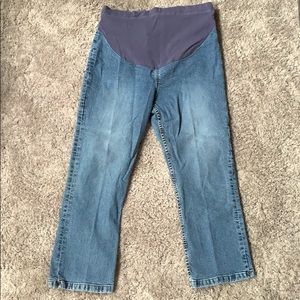 💥4/$25💥 GAP Maternity ADJUSTABLE Capri Jeans